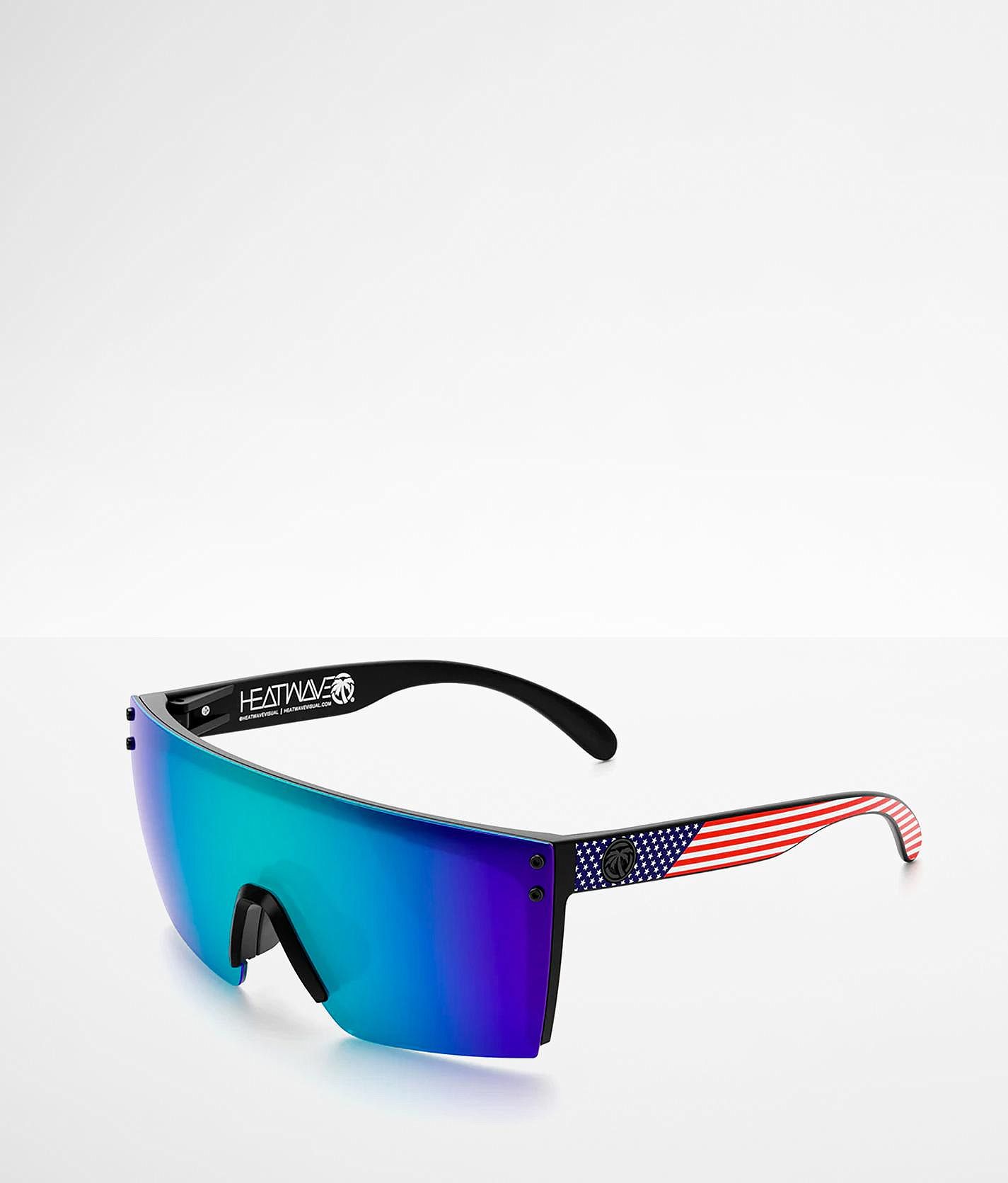 Heatwave® Lazer Face USA Sunglasses - Men's Sunglasses & Glasses in Red  White Blue