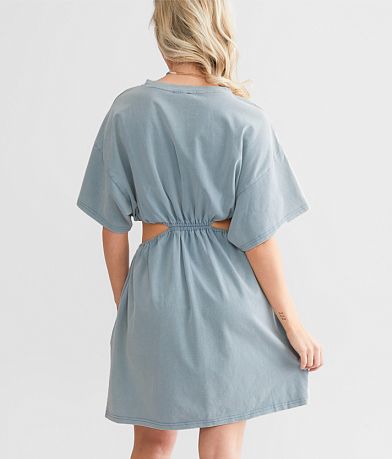 Heyson Cut-Out Mini Dress BACK