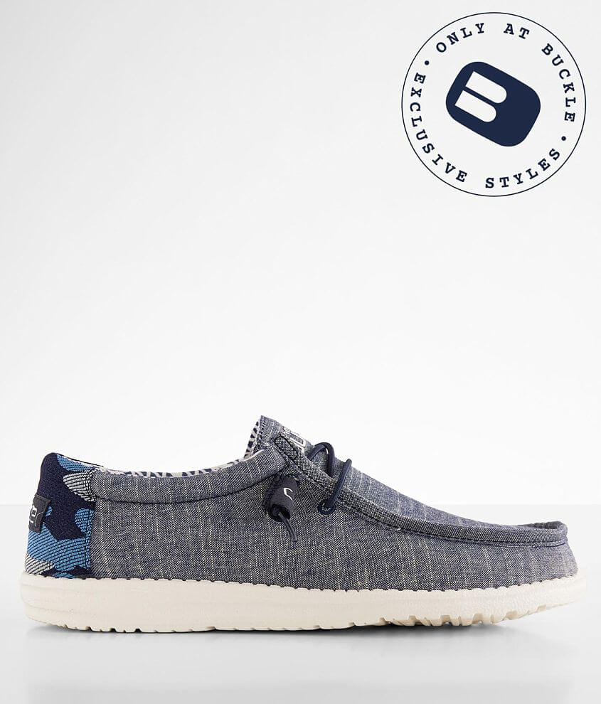 Hey Dude Wally Shoe Men's Shoes in Tide Buckle
