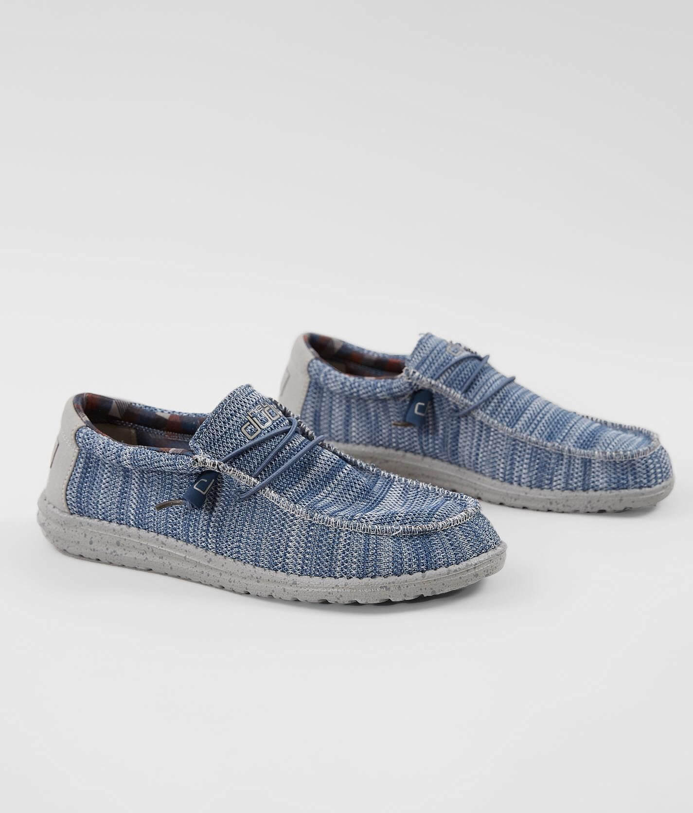 Hey Dude Youth Wally Funk Mono Light Grey