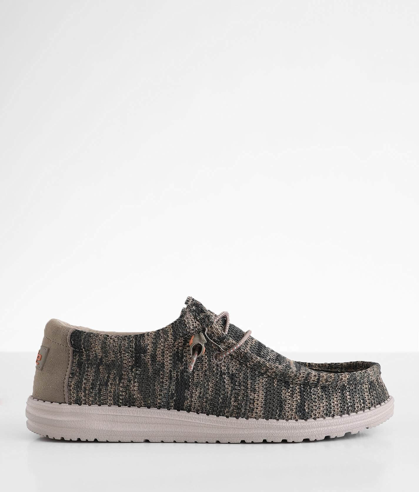 Hey Dude Wally Sox Safari Camo Slip On Shoes Size 9 Amazon.com | HEYDUDE Men main image 2