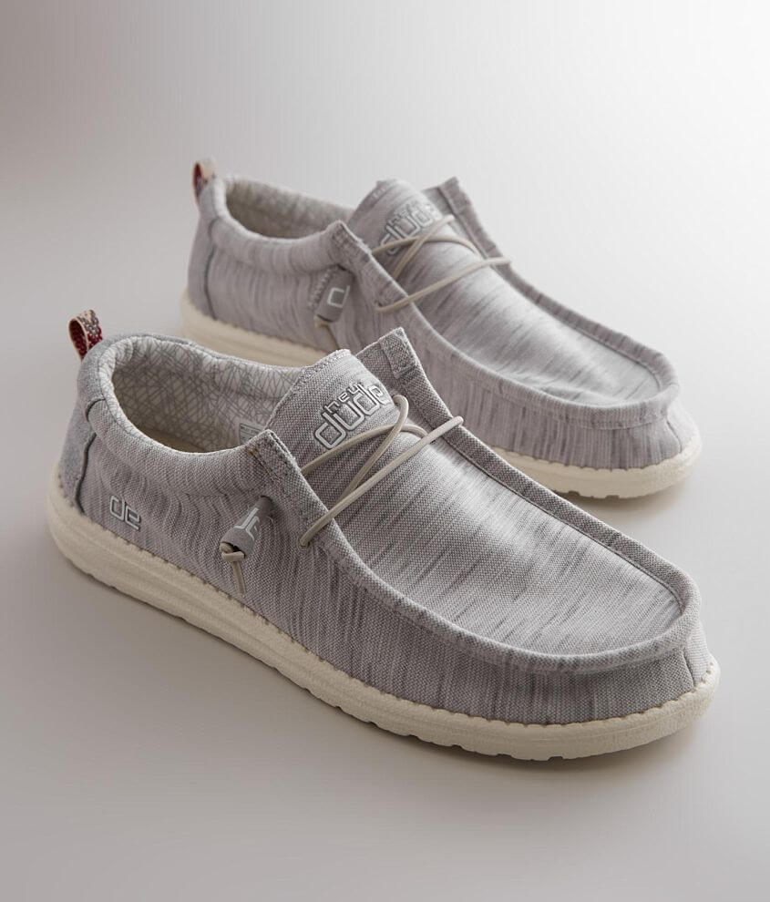 Hey Dude Wally Stretch Shoe Men's Shoes in Dolphin Buckle