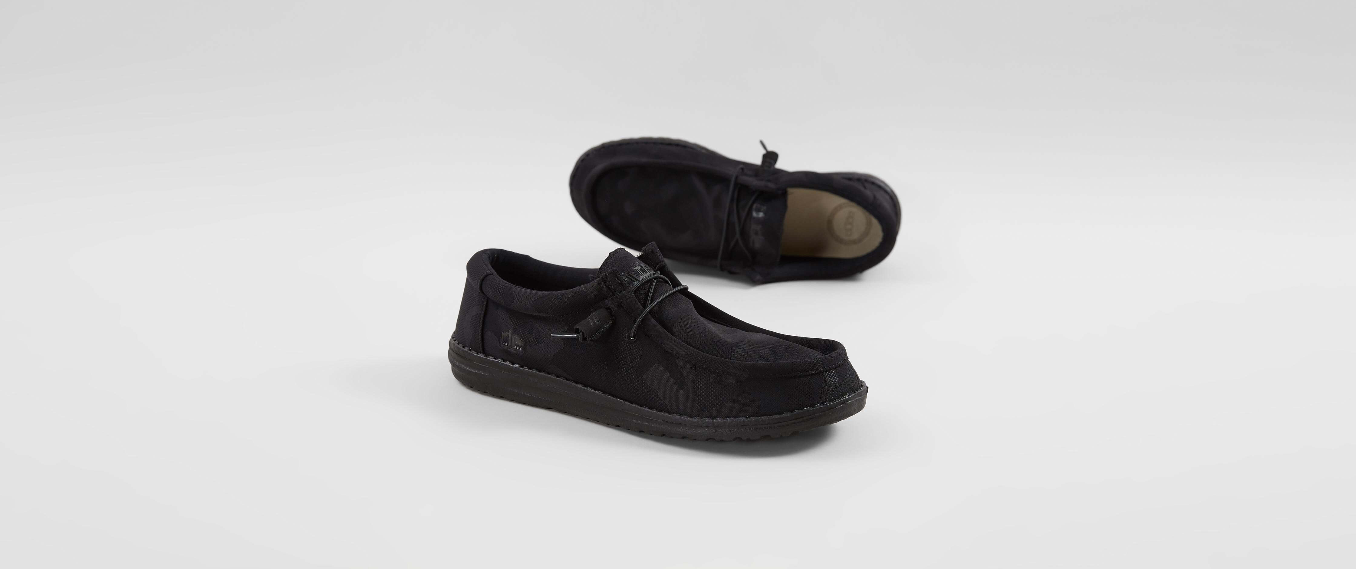black hey dude shoes