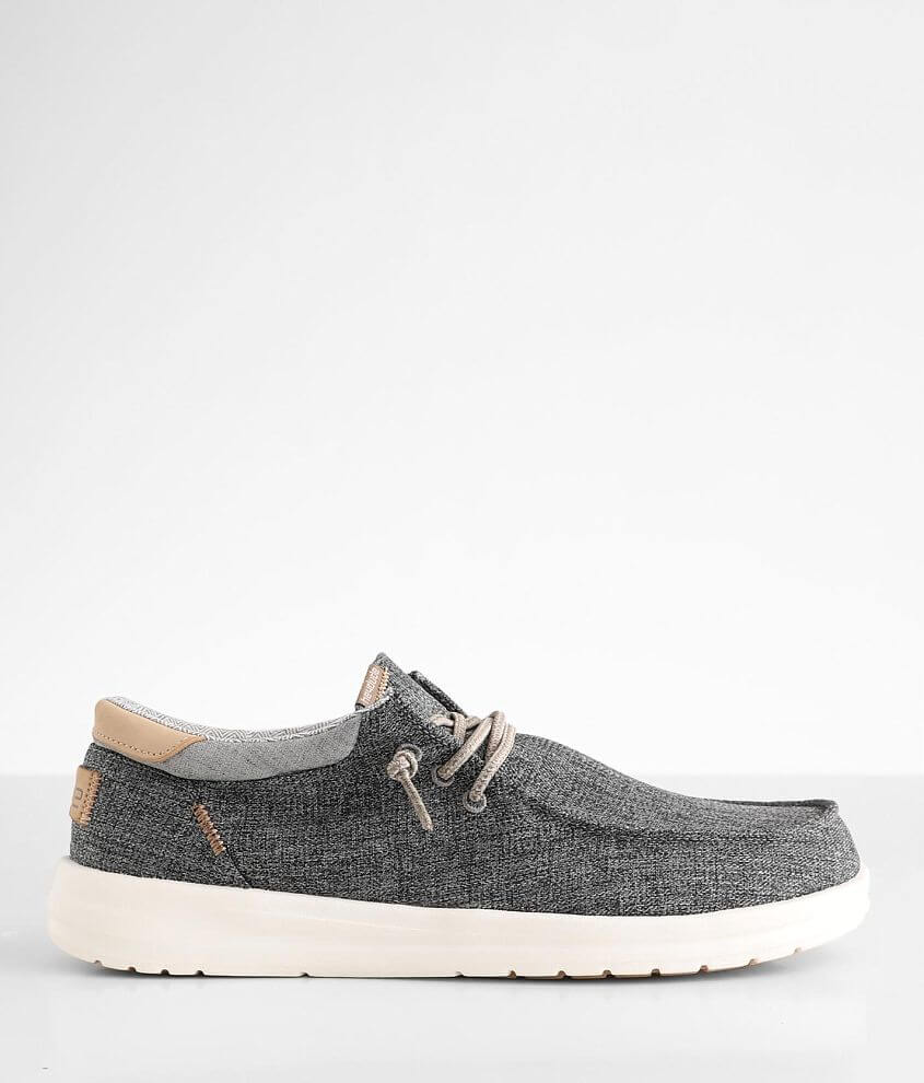 Hey Dude Paul Chambray Shoe - Men's Shoes in Moonrock