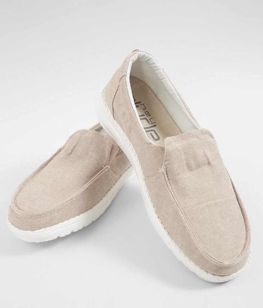 Hey Dude Women's Beige Misty Chambray Shoe