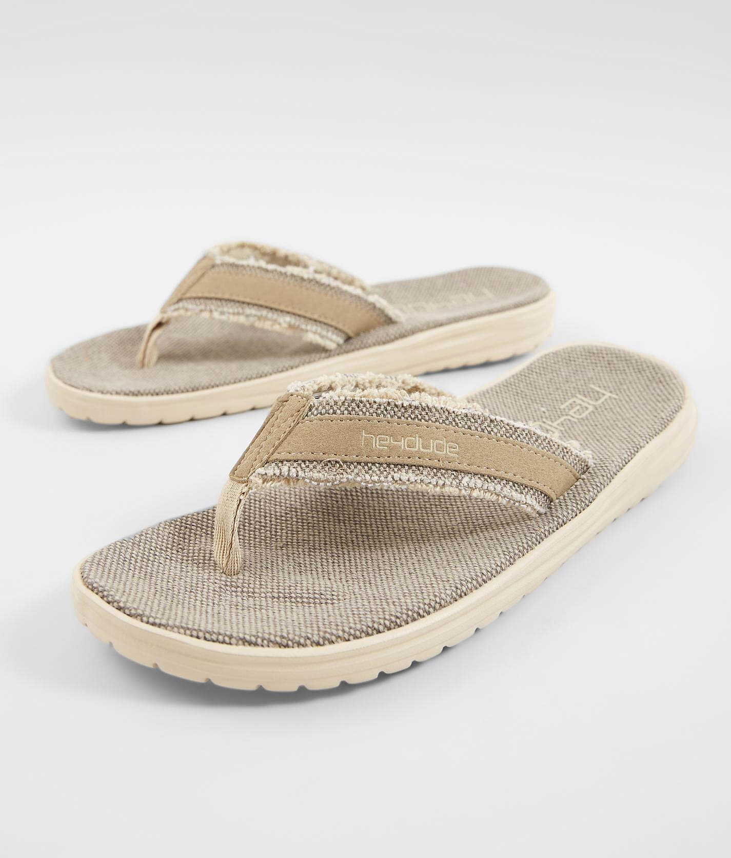 Hey dude 2025 mens flip flops