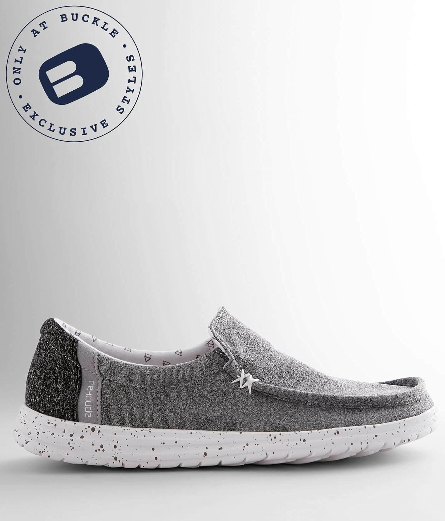 Hey Dude Mikka Stretch Shoe - Men's Shoes in Stretch Metal