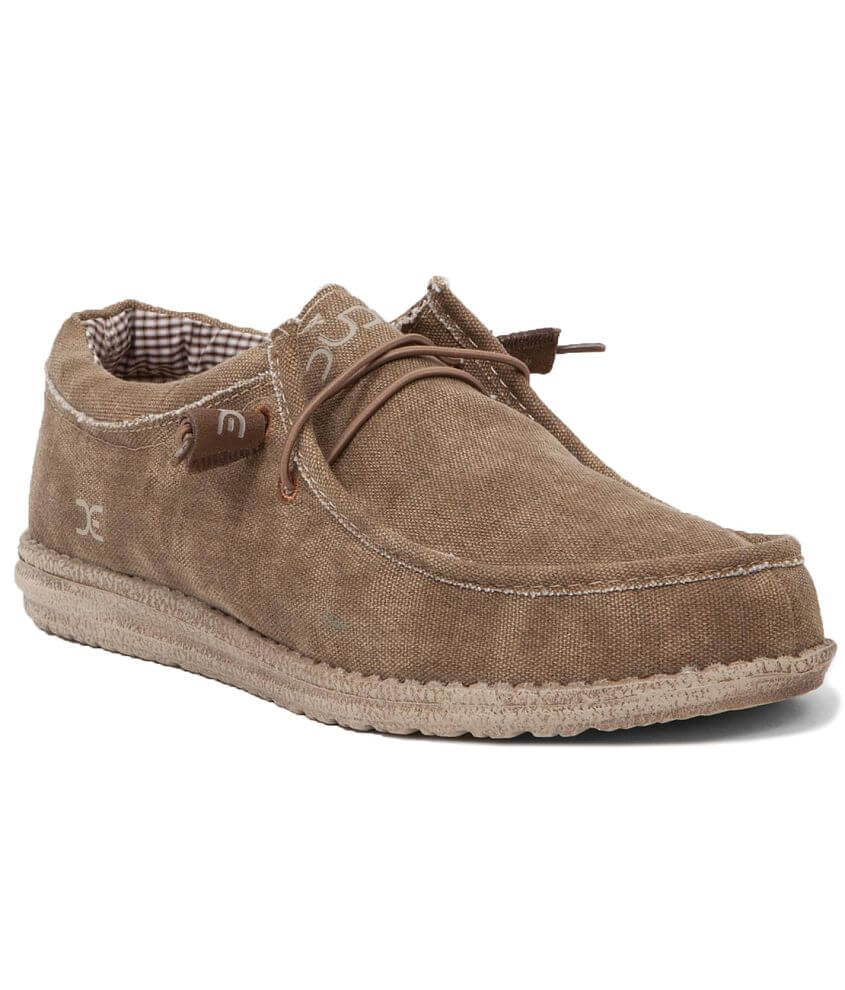 Hey Dude Wally Shoe - Men's Shoes in Nut