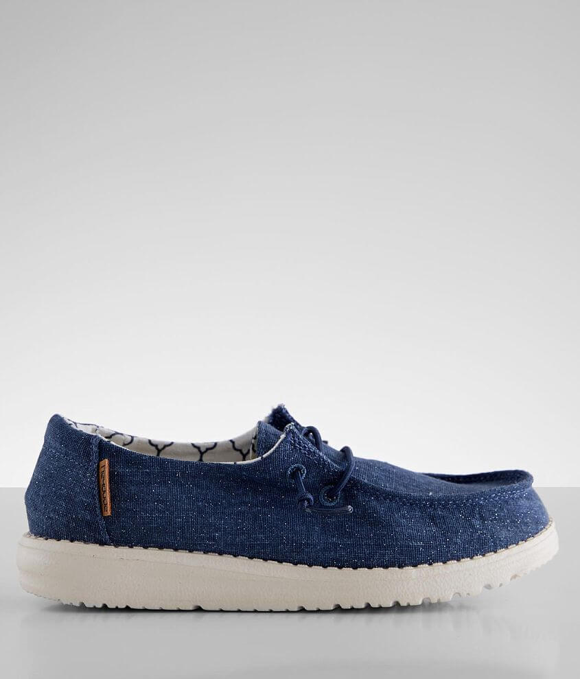 sparkling hey dude shoes