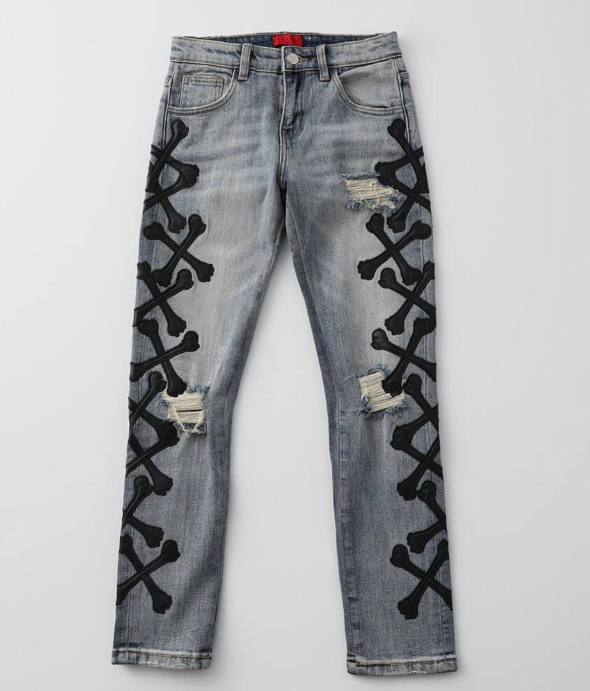 Boys - Haus of JR Hunter Taper Stretch Jean front view