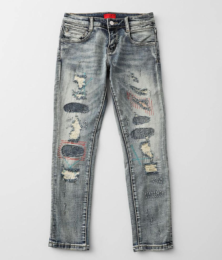 Boys - Haus of JR Kevin Taper Stretch Jean front view