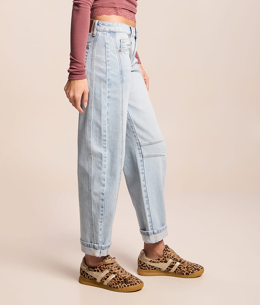 Blake Mid-Rise Barrel Jean