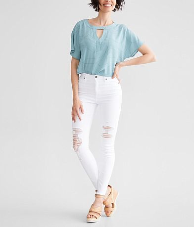 HIDDEN Taylor Skinny Stretch Jean front view