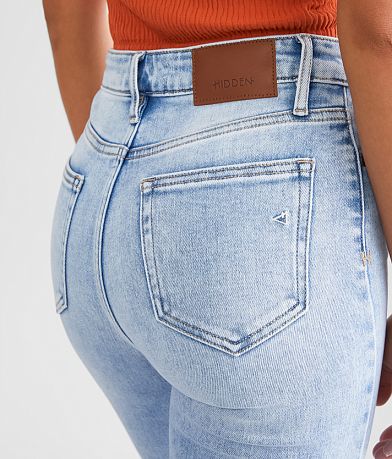 HIDDEN Tracey Cropped Straight Stretch Jean BACK_POCKET