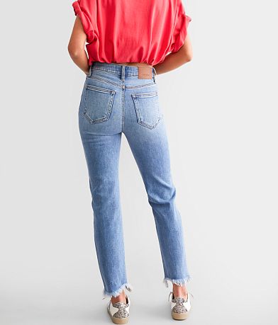HIDDEN Tracey Cropped Straight Jean back view