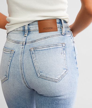 HIDDEN Ella Classic Straight Stretch Jean back pocket view