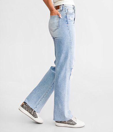 HIDDEN Ella Classic Straight Stretch Jean full left side view