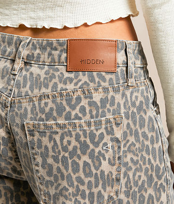 Sammie Barrel Cheetah Print Stretch Pant