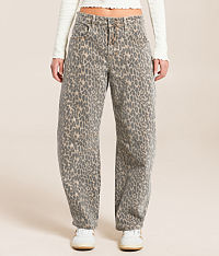 Sammie Barrel Cheetah Print Stretch Pant
