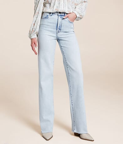 HIDDEN Ella Classic Straight Stretch Jean front view