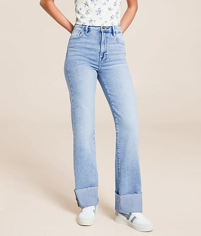 HIDDEN Ella Classic Straight Stretch Jean front view