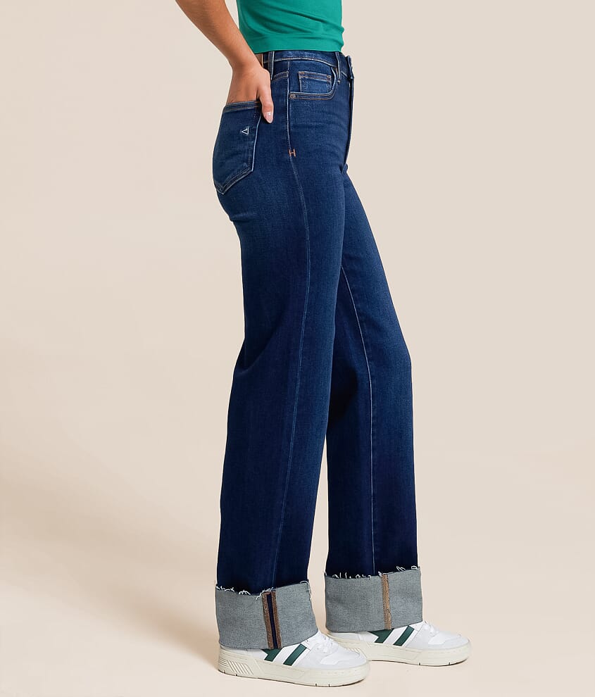 Ella Classic Straight Stretch Cuffed Jean - thumbnail 2