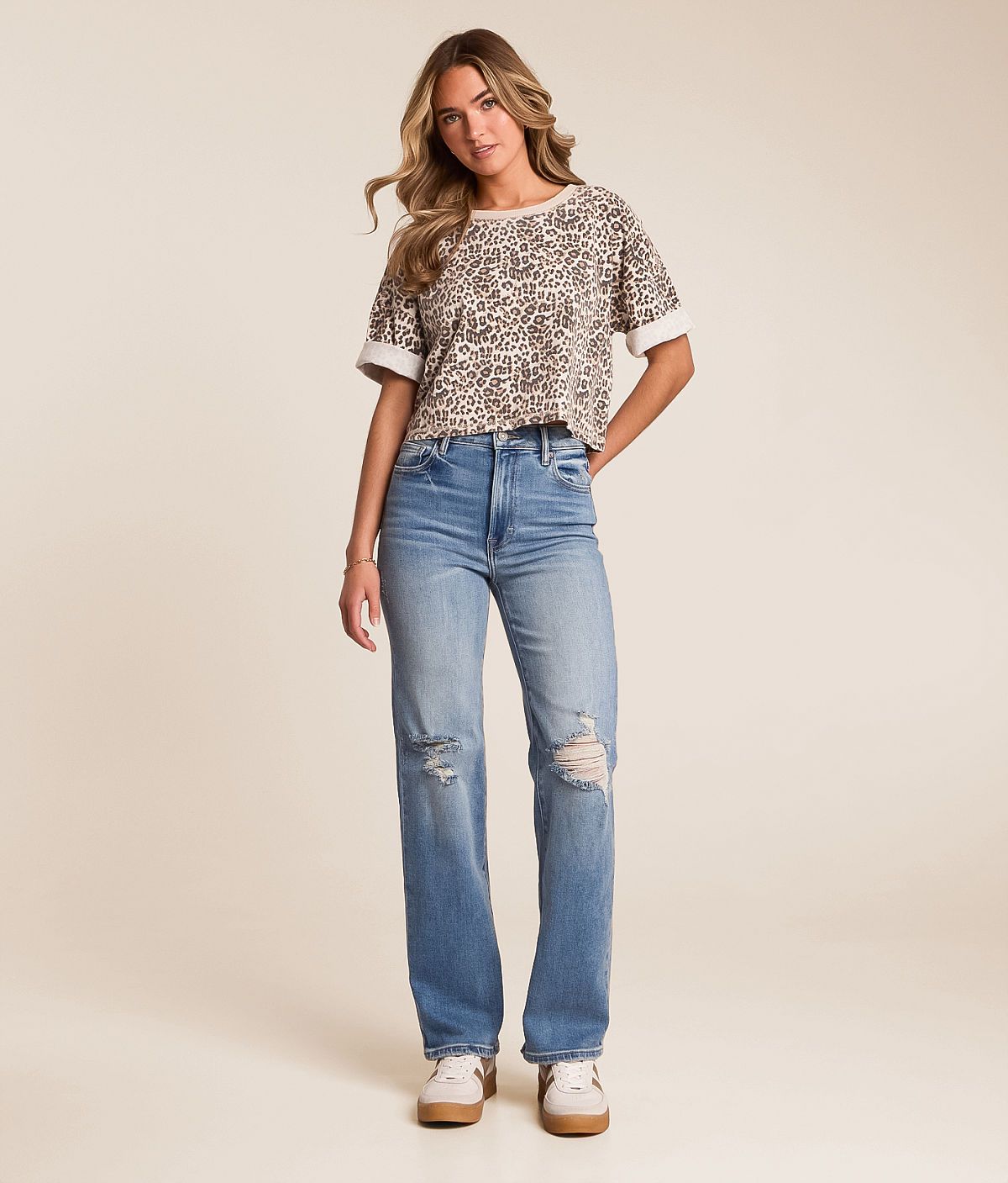 HIDDEN Ella Classic Straight Stretch Jean — San Onofre by Buckle