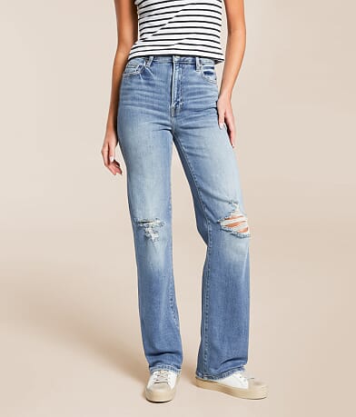 HIDDEN Ella Classic Straight Stretch Jean front view