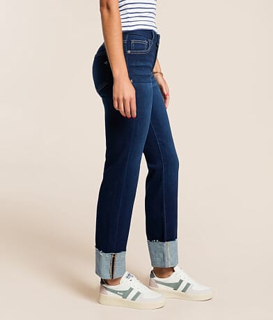 Chloe Cropped Straight Stretch Cuffed Jean thumbnail 2
