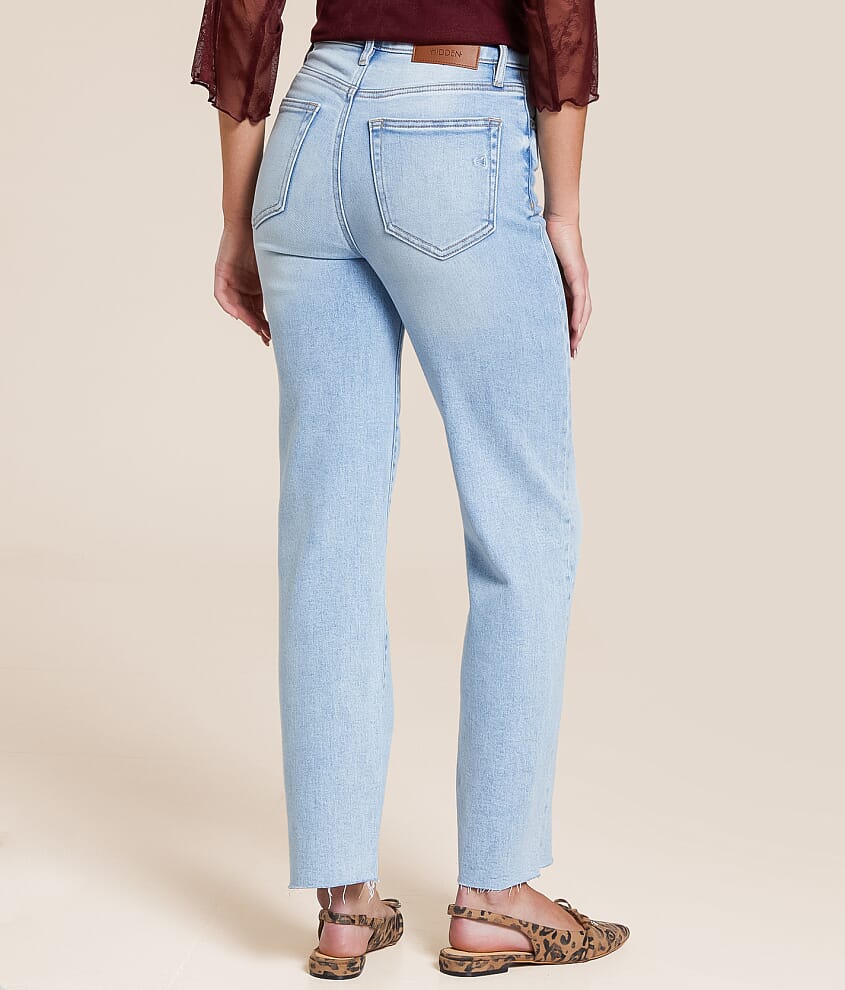 Ella Cropped Classic Straight Stretch Jean - thumbnail 4