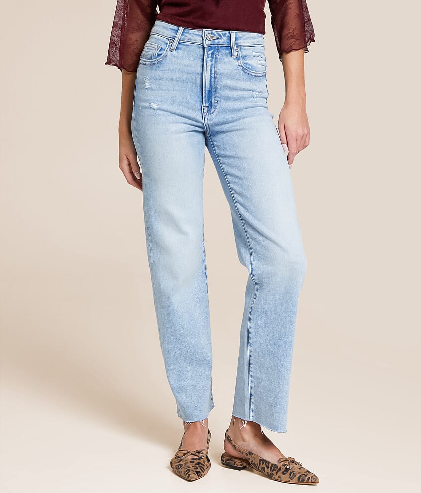 Ella Cropped Classic Straight Stretch Jean - thumbnail 2