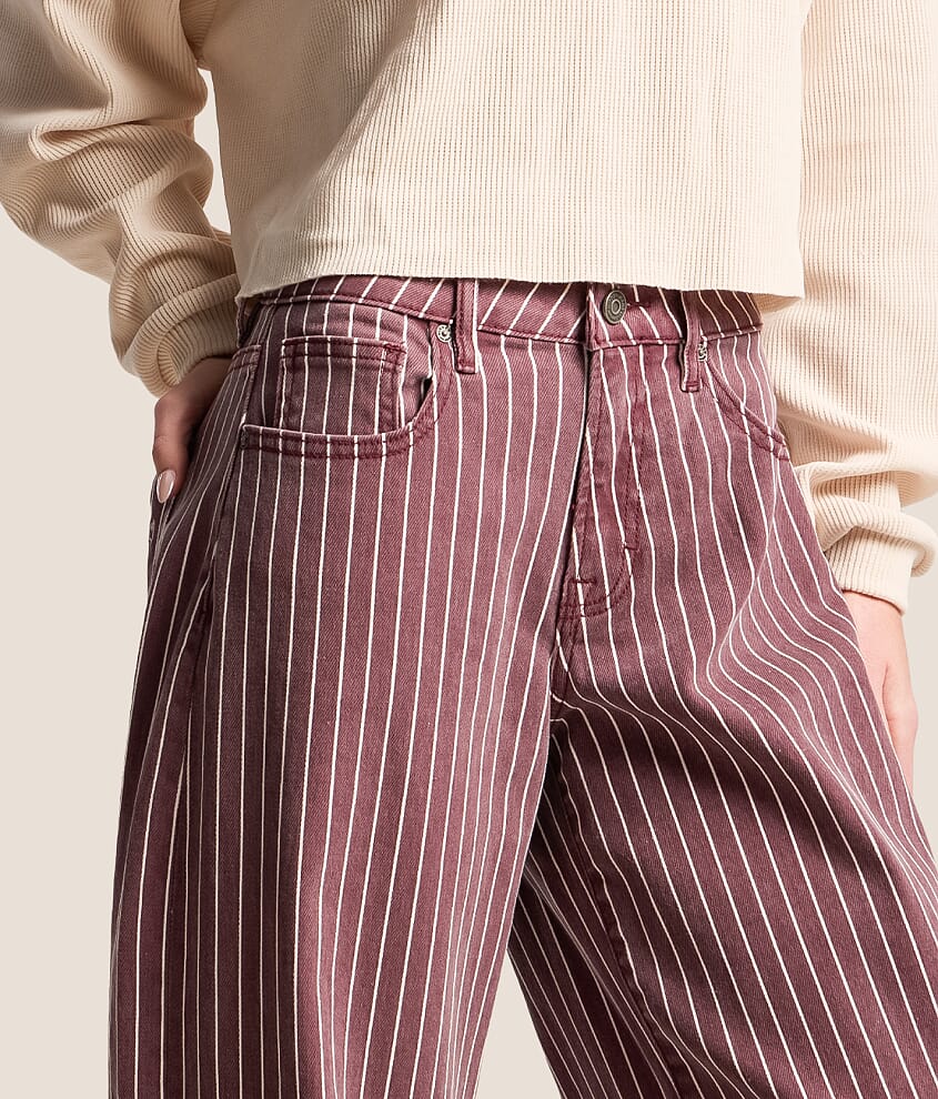 Sloane Horseshoe Striped Stretch Pant