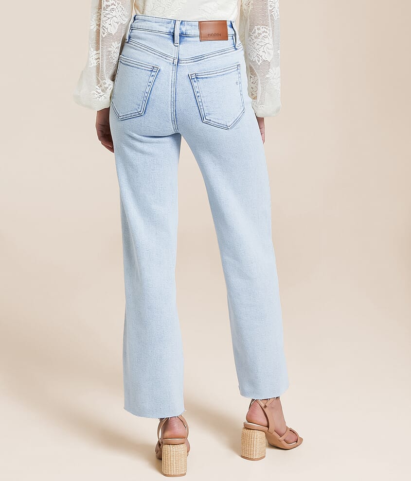 Ella Cropped Straight Stretch Jean - thumbnail 3