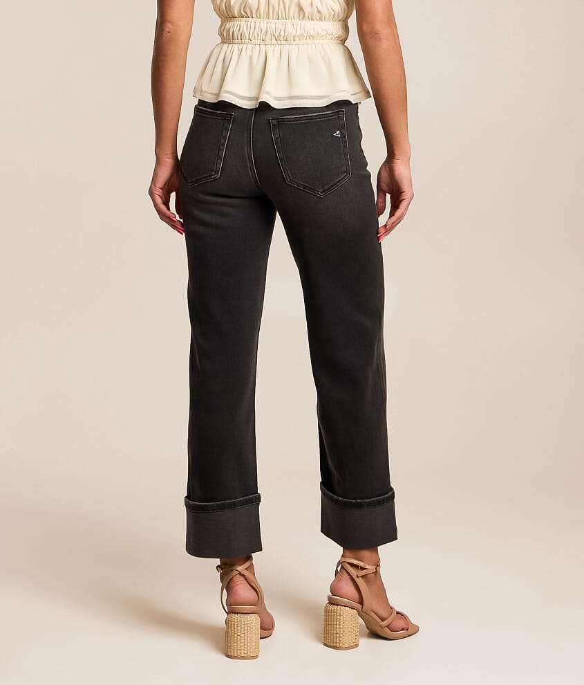 Sloane Cuffed Classic Straight Stretch Jean