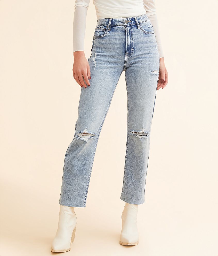 HIDDEN Tracey Cropped Straight Stretch Jean