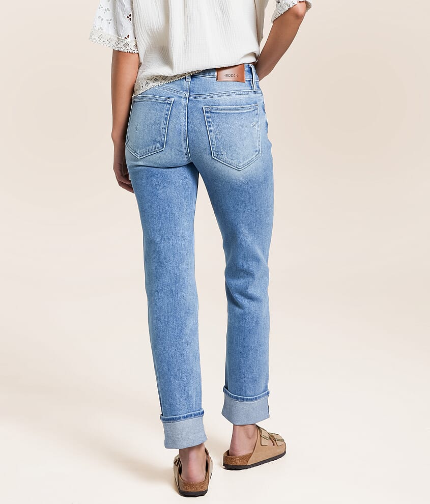 Chloe Cropped Straight Stretch Jean - thumbnail 3