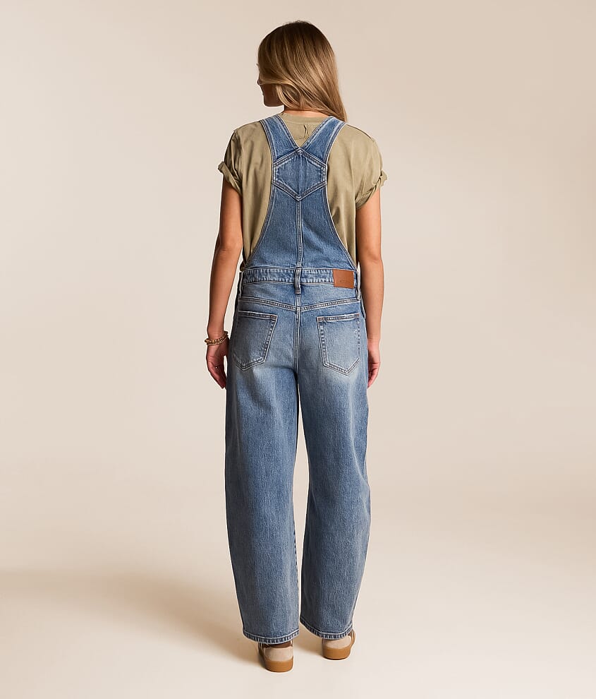 Dylan Barrel Denim Stretch Overalls