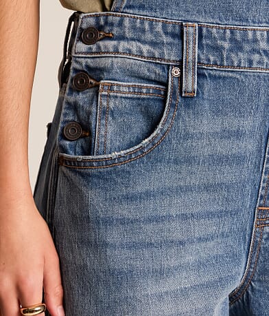 Dylan Barrel Denim Stretch Overalls thumbnail 6