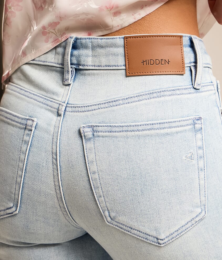 Ella Cropped Classic Straight Stretch Jean