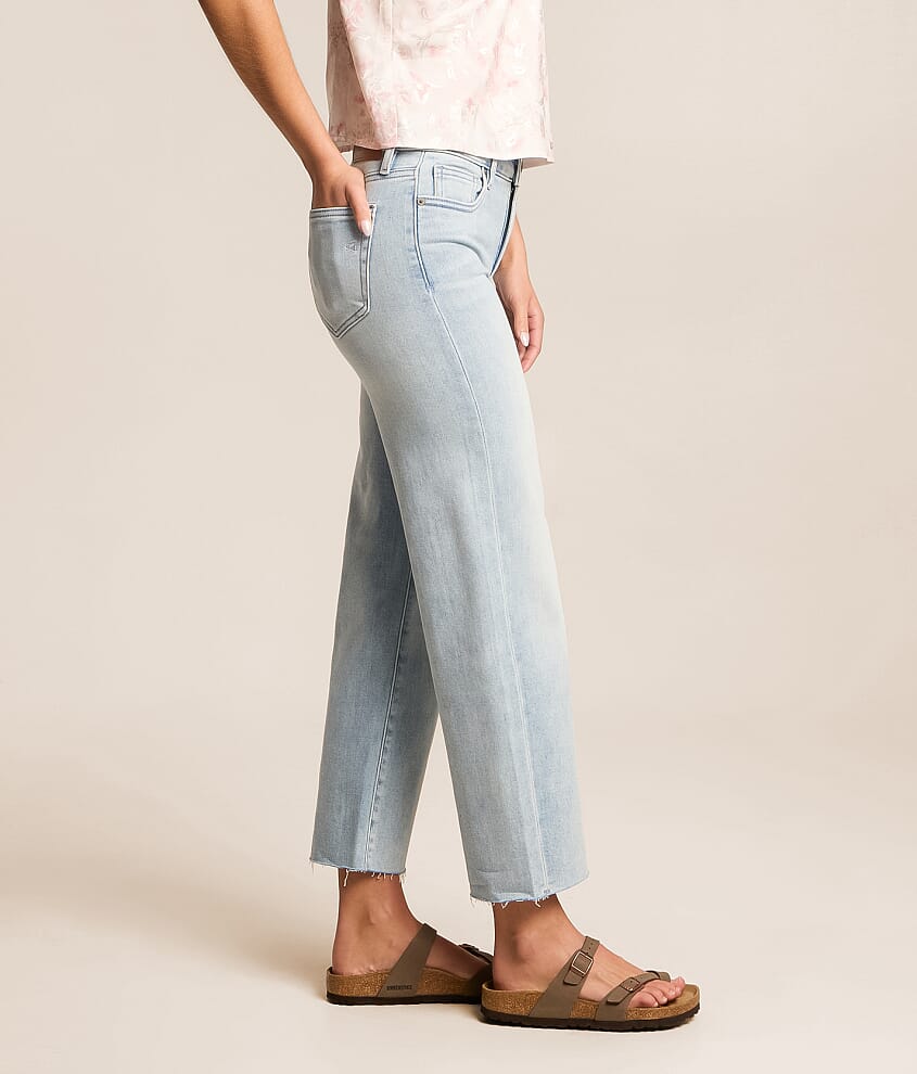 Ella Cropped Classic Straight Stretch Jean