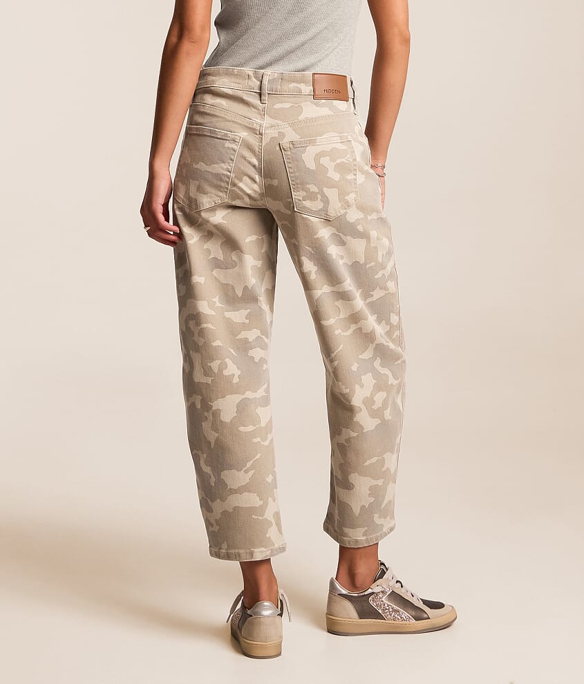 Sammie Camo Cropped Barrel Stretch Jean - thumbnail 4