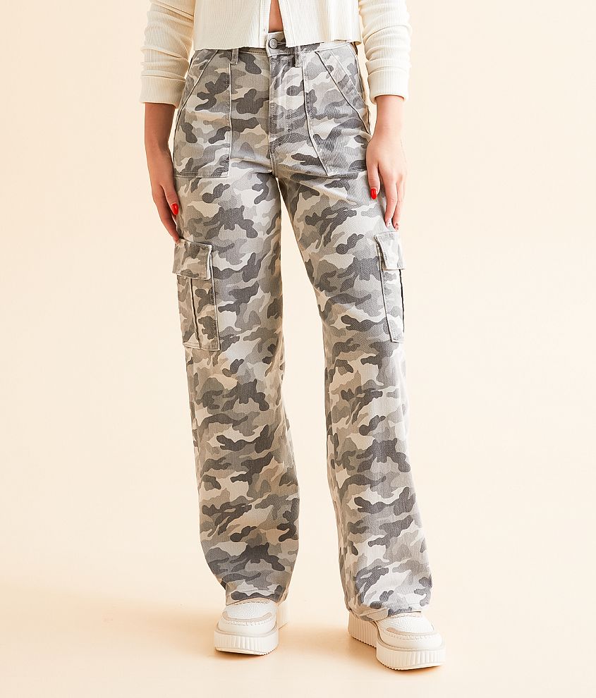 HIDDEN Logan Camo Dad Cargo Pant front view