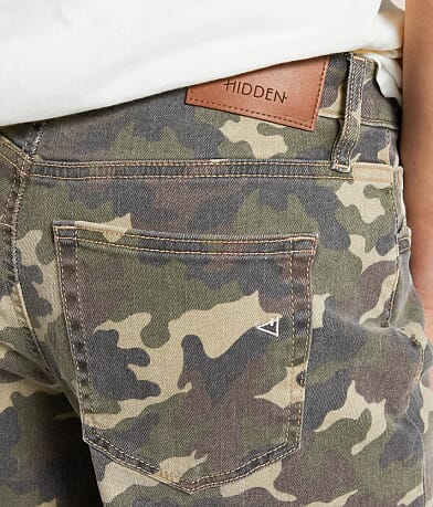 HIDDEN Alyx Low Slung Baggy Camo Stretch Jean back pocket view