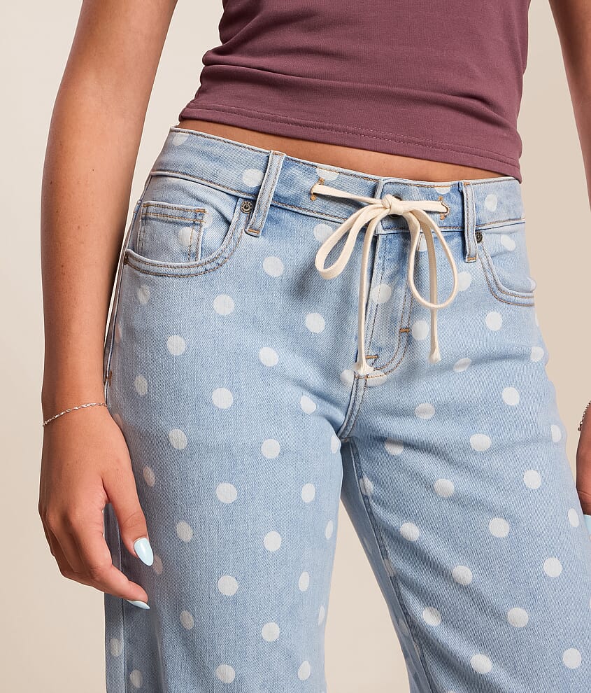 Blake Polka Dot Barrel Stretch Jean thumbnail 6