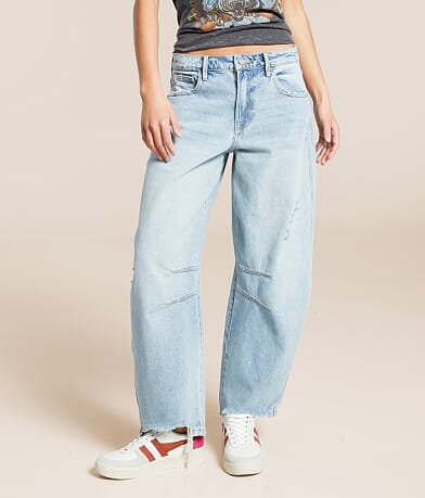 HIDDEN Sammie Barrel Jean front view