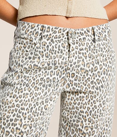 HIDDEN Alyx Low Slung Baggy Cheetah Stretch Jean misc detail 1 view