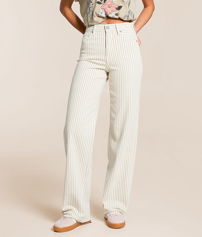 Logan Striped Dad Stretch Jean - thumbnail 2