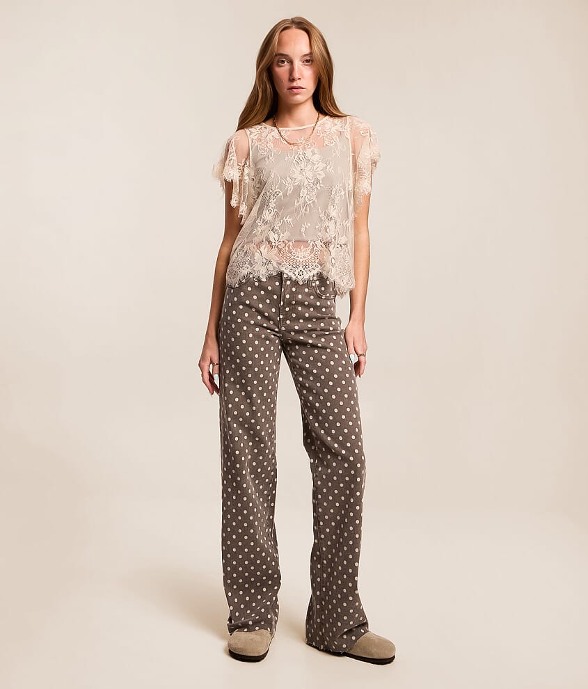 Blake Polka Dot Dad Stretch Jean