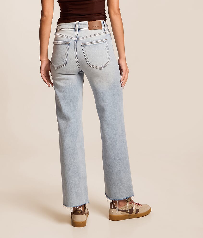 Sloane Cropped Classic Straight Stretch Jean