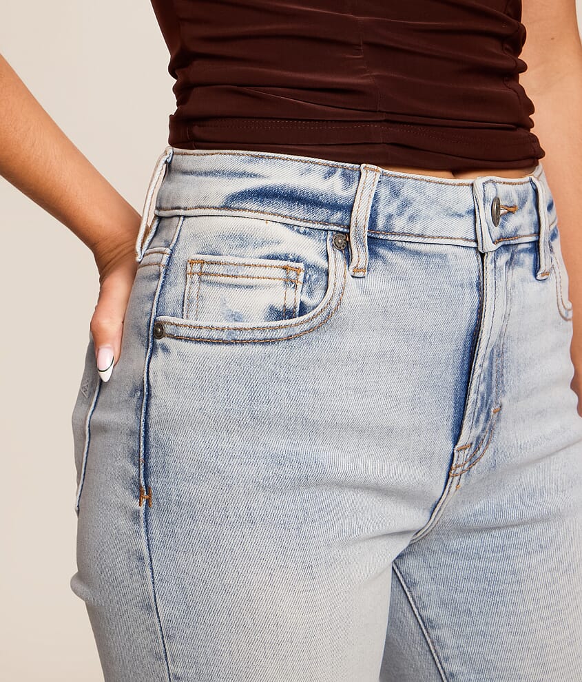 Sloane Cropped Classic Straight Stretch Jean